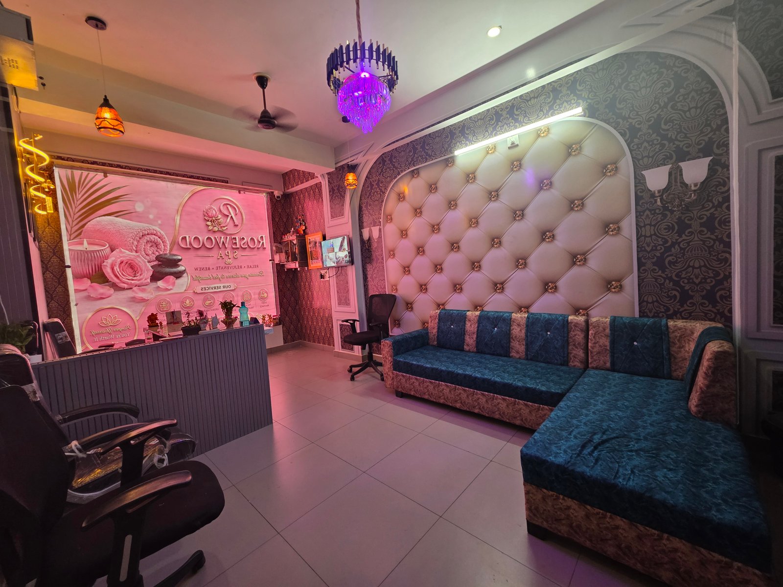 Rosewood Spa Interior Lounge